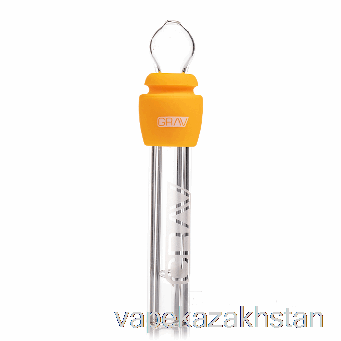 Vape Smoke GRAV Glass Blunt with Silicone Mustard Yellow